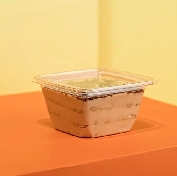 Embalagem Pote Quadrado Com Lacre Galvanotek G 765 355ml - 100 Unidades