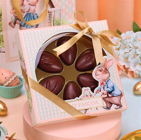 Caixa Com Blister Para 6 Mini Ovos Carinhosa - 1 Unidade