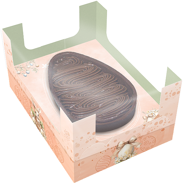 CAIXA OVO DE COLHER ENCANTO 150/250G COELHINHO ENCANTADO DUPLA FACE - 1 UNIDADE