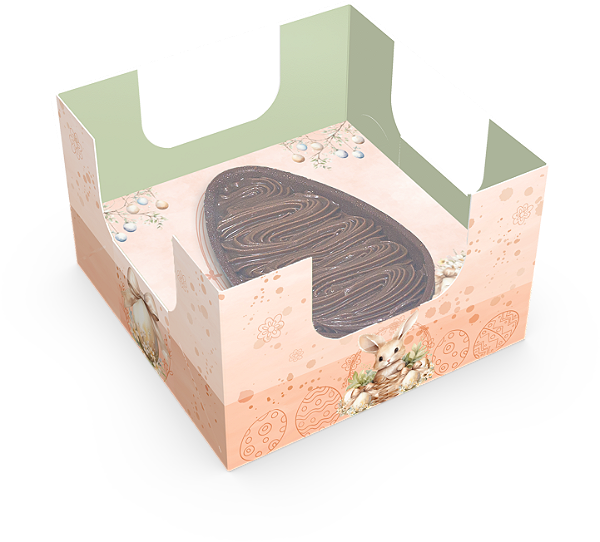 CAIXA DEGUSTAÇÃO ENCANTADO 50G COELHINHO ENCANTADO - 1 UNIDADE