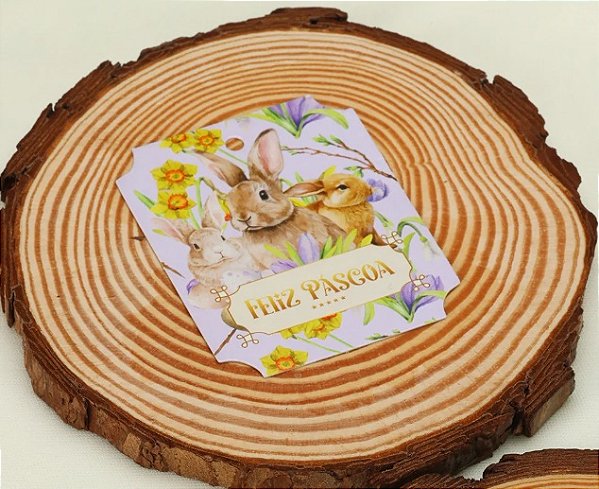 Tag Retangular Florescer - 20 Unidades