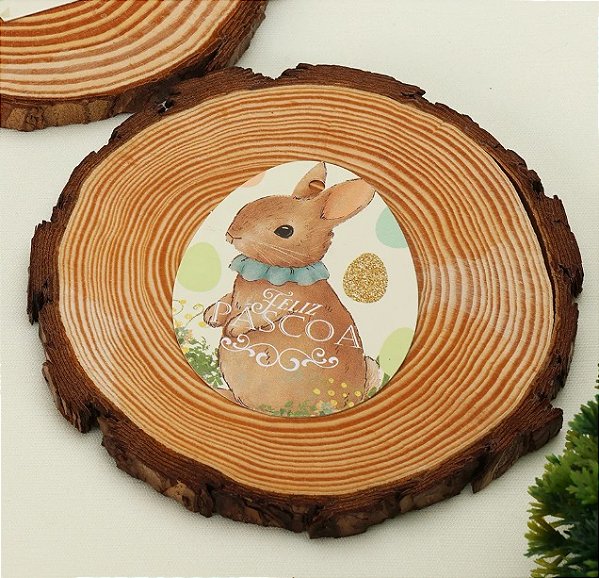 Tag Formato Ovo Aconchego - 20 Unidades