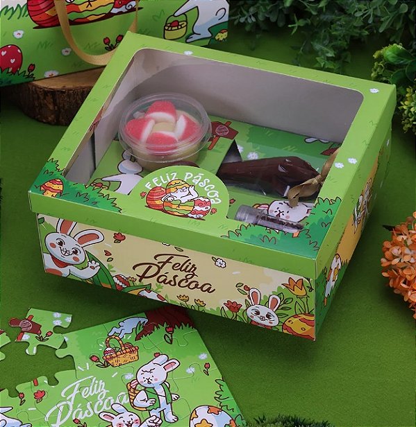 Kit Confeiteiro Completo Floresta dos Coelhos - 1 Unidade