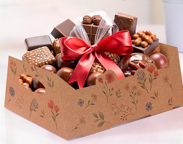 Cesta Floral 27x19,5x10 - 1 Unidade