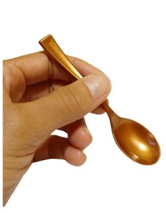 Colher Americana Bronze 10cm - 20 Unidades