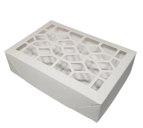 Caixa Vazada 10x15x4 Branca - 10 Unidades