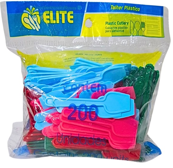 Pázinha de Sorvete Colorida - 200 Unidades