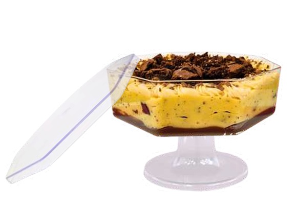 Taça Acrílica Veneza 1.600ml - 1 Unidade