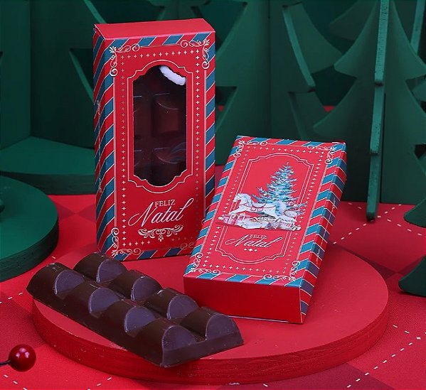 Caixa para Barra 150g com Visor Tradição - 1 Unidade