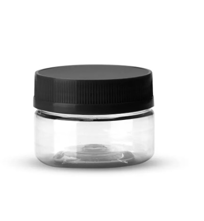 Pote Multiuso Tampa Preta 100ml - 1 Unidade