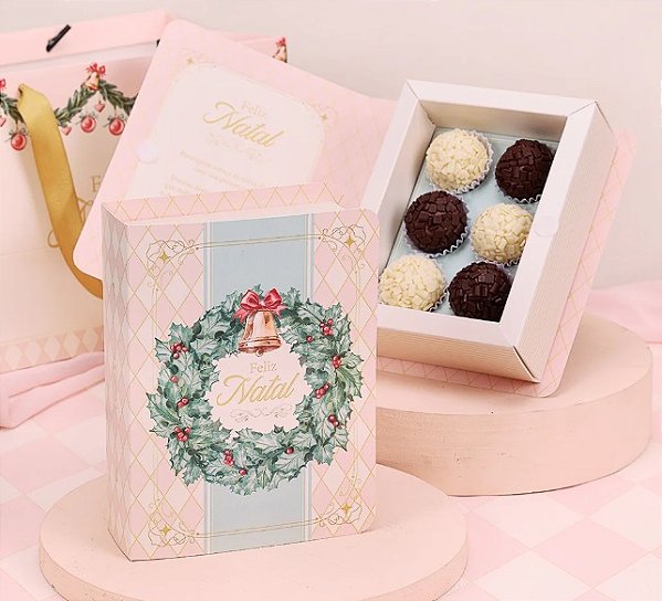 Livrinho Doce Natal Para 6 Docinhos - 1 Unidade