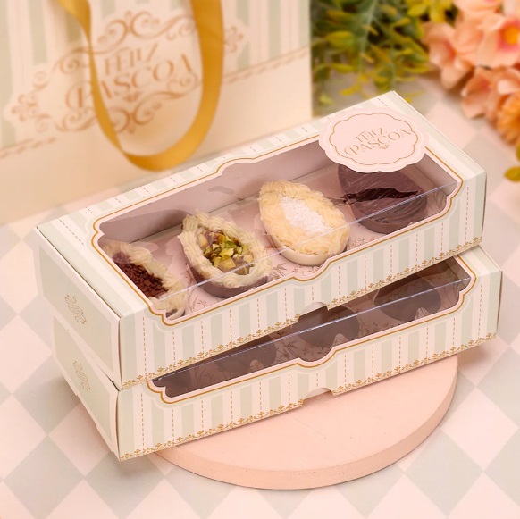 Caixa Com Visor Para 4 Mini Ovos 50g RECORDAR- 1 Unidade