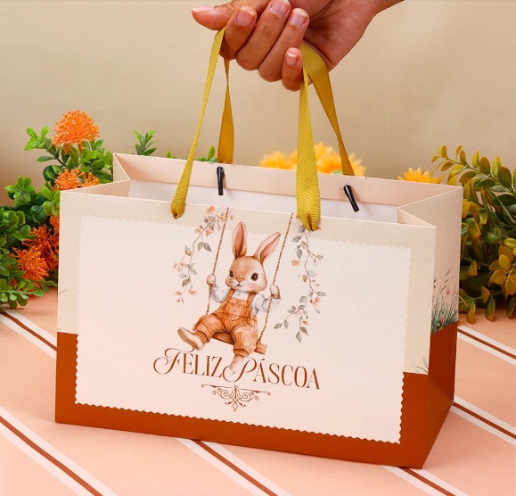 Sacola Pequena 26x16,5x13 ACOLHER - 1 Unidade