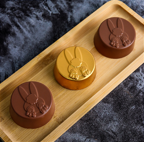 Forma BWB com Silicone Pão de Mel Bumbum Coelho 98g - 1 Unidade Ref 10605