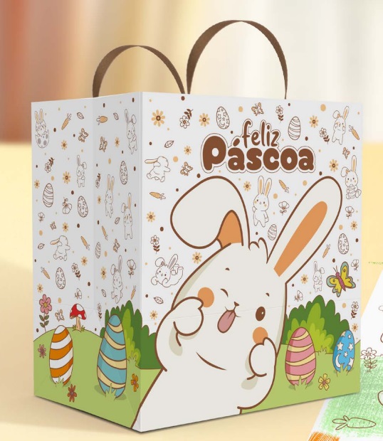 Sacola M 24x17x26 Colorir - 1 Unidade