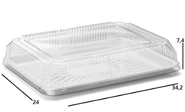 Embalagem para bolo e torta retangular Galvanotek G 70MB - 20 unidades