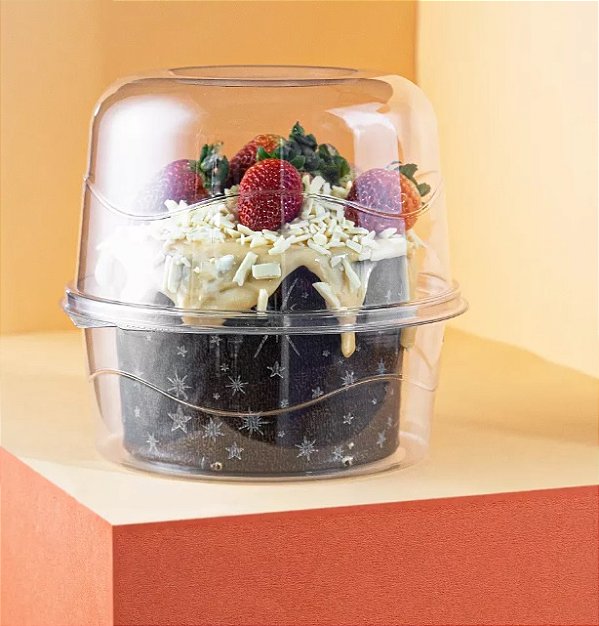 Embalagem Panetone Cristal Galvanotek G 43 500g - 50 Unidades