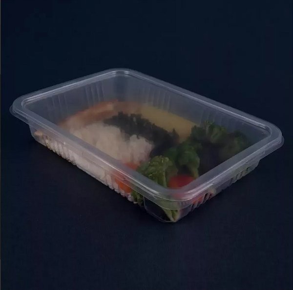 Embalagem pote freezer micro-ondas 1600ml Galvanotek G 300 - 100 unidades