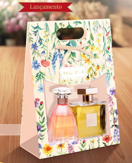 Maleta Com Visor e Alça Atelier das Flores - 1 Unidade