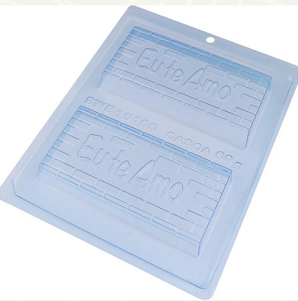 FORMA DE ACETATO COM SILICONE - EU TE AMO 10165