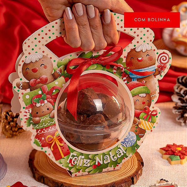 Cinta com Bolinha de Natal - 3663