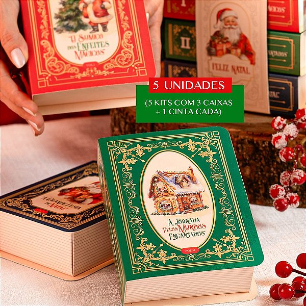 Caixa Livros - A Grande Festa de Natal - Trilogia - 3595