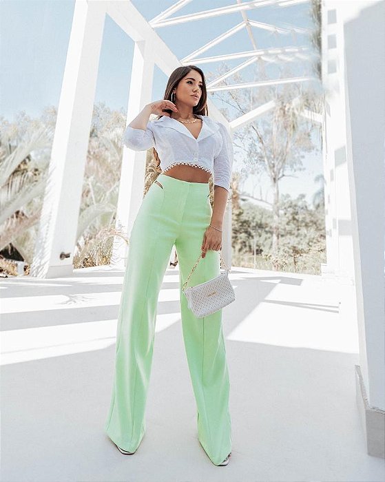 Calça Alfaiataria Fendas
