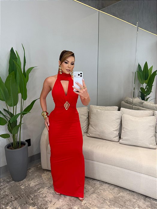 Vestido Ari Vermelho