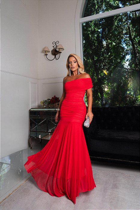 Vestido Mônica Vermelho