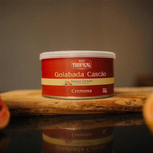 Goiabada Cascão Artesanal Cremosa Tropical 420gr