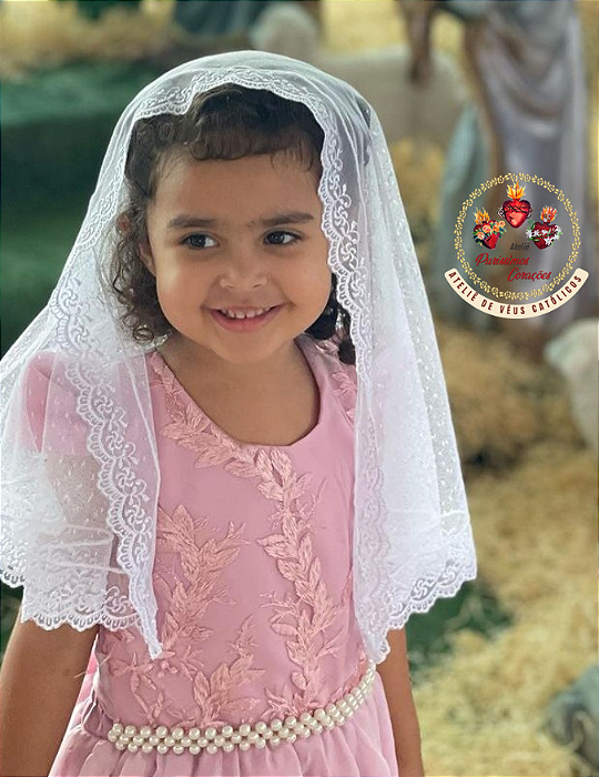 Véu Tradicional infantil Imaculada( M)