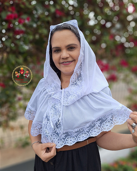 Véu Capuz Santa Teresinha*