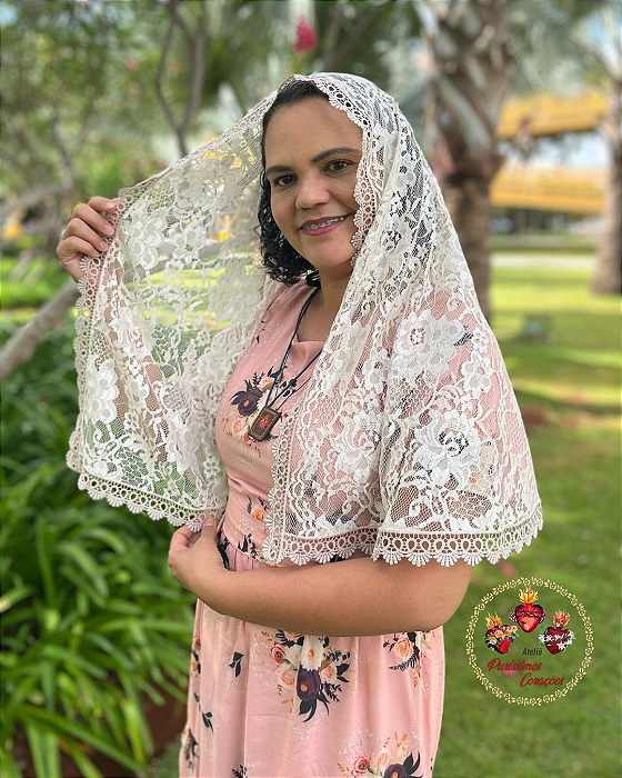 Véu Tradicional Mãe Rainha