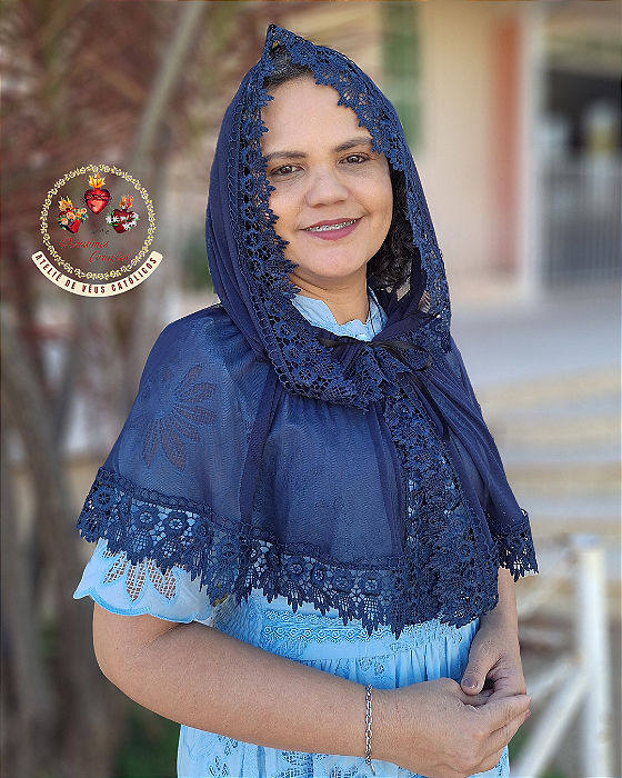 Véu Capuz Rosário de Fátima