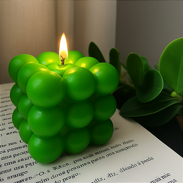 Vela Bubble - Capim Limão