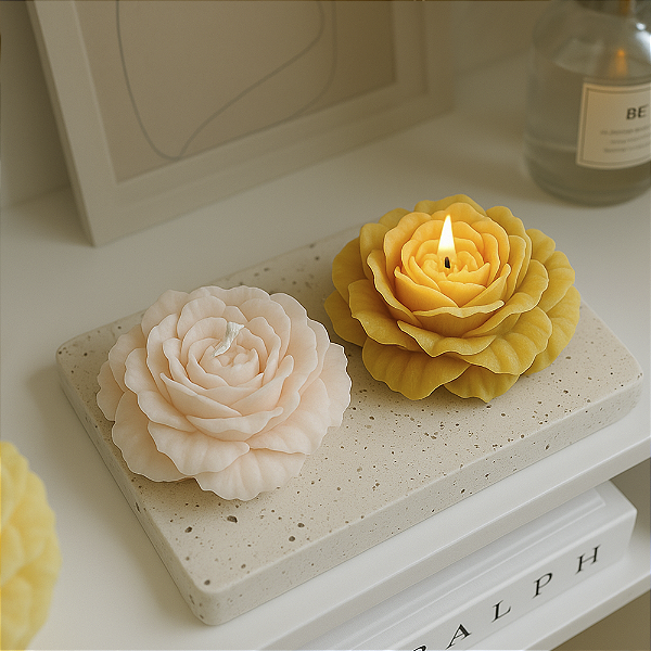 Vela Rosa 30g - Aromáticas