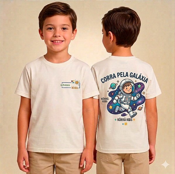 Camiseta Corra pela galáxia