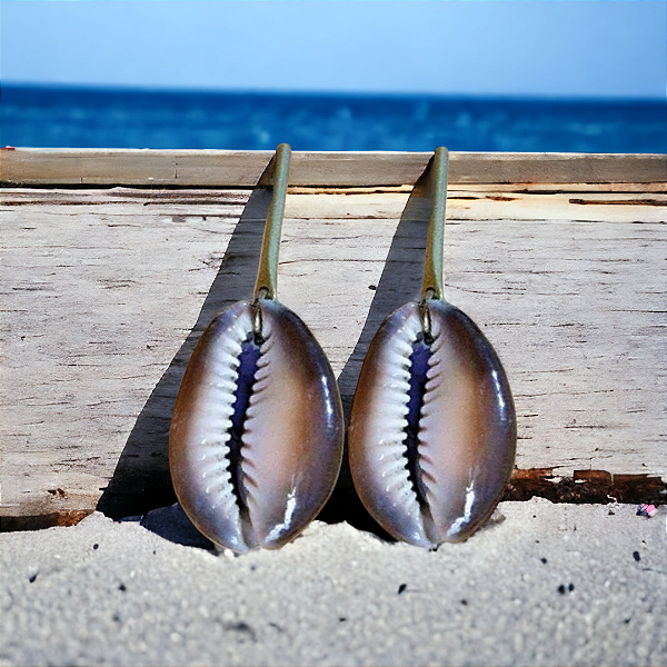 Brinco Palito Búzios Afro