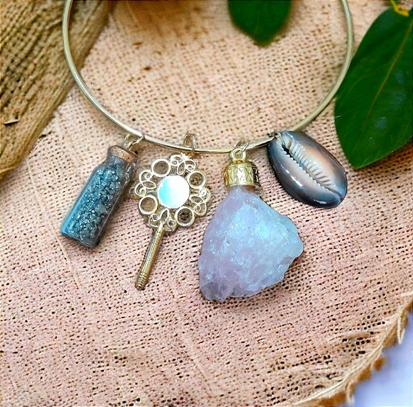 Colar elementos Oxum