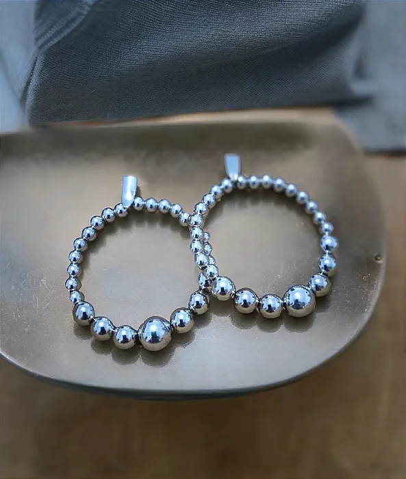 Maxi argola bolas