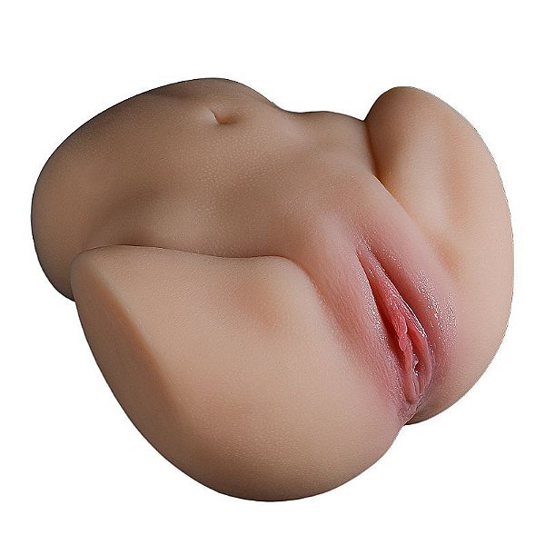 Masturbador Super Realístico Formato de Bunda com Vagina e Ânus 22x21,5cm - Super Realístico 5