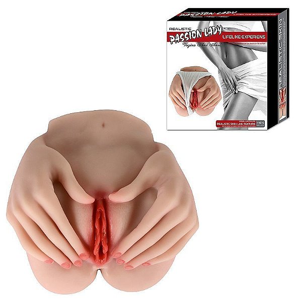 Masturbador Vagina e Ânus Com Mãos - Sexy Lady Realistic