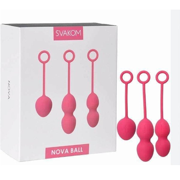(QUEIMA DE ESTOQUE) Kit para exercícios de Kegel - NOVA -  - SVAKOM