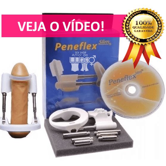 Extensor Peniano Peneflex Alongador do Pênis Tensor - PENEFLEX - SLIM