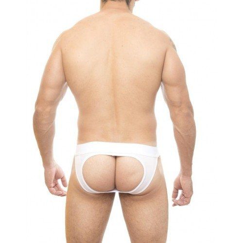Cueca Abeta Atrás OPEN BACK BRANCO  - SdClothing Sexy Jockstrap