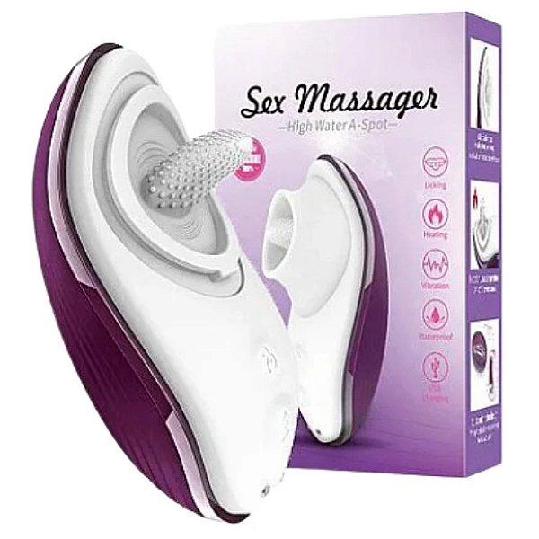 Vibrador Lígua Betty Sex Massager High Water a-spot dibe 6054 (6518)