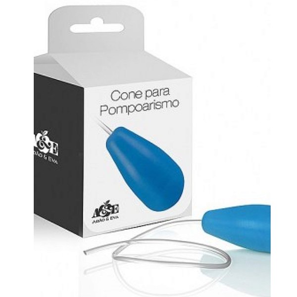 Pompomarismo Cone para Pompoar 70G AZUL (1303)
