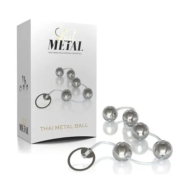 Pompomarismo Bolinha Tailandesa Prata Thai Lustmetal PRATA (4666)