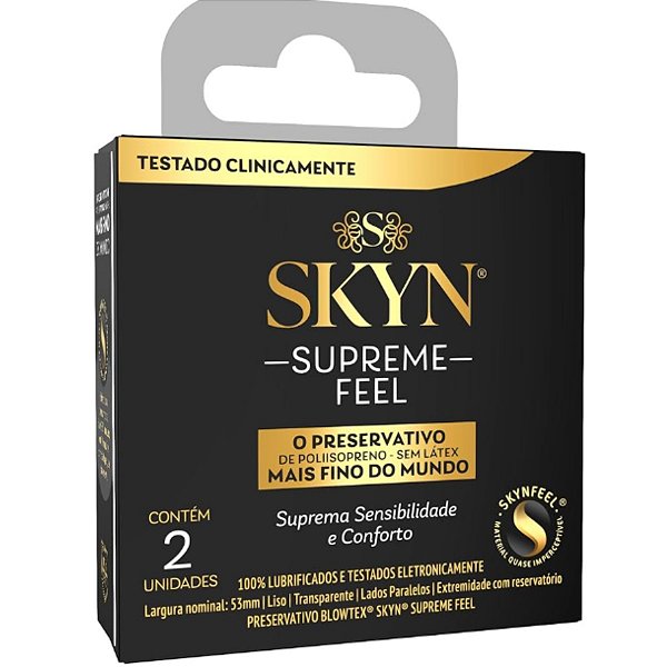 Preservativo / Camisinha SKYN Supreme Feel - 2 unidades