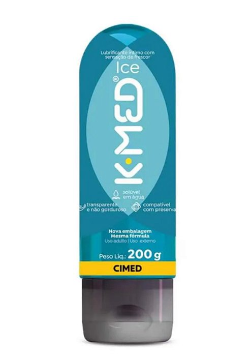 Lubrificante Íntimo K-Med - Ice - 200g